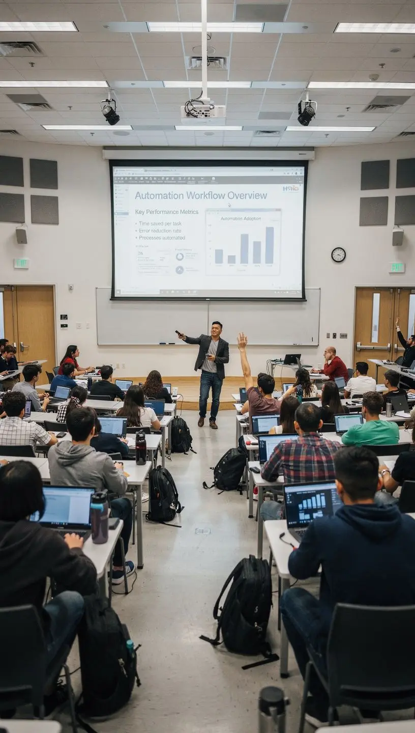 Automation strategies for enhancing project management efficiency